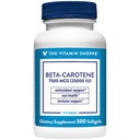 La Vitamina Shoppe Beta-Caroteno 2.500IU (Vitamin A), Apoyo Antioxidante para Visión &amp; Salud Inmune (300 Softgels)