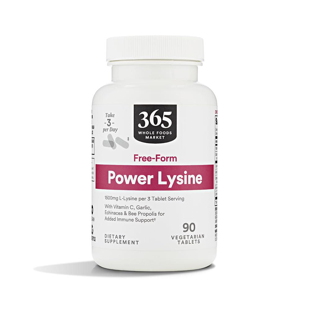 365 por Whole Foods Market, Lysine Power, 90 Cuenta