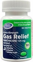 Gas Relief Extra Strength, 125mg Simethicone (365 Softgels), Fast Relief from Gas, Bloating, Fullness, Painful discomfort, Compare con Gas-X Extra Strength Active Ingredient