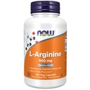 AHORA Suplementos de alimentos, L-Arginina 500 mg, Nitric Oxide Precursor*, Aminoácidos, 100 cápsulas de veg