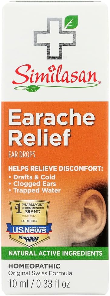 Similasan Earache Relief Drops 0.33 OZ - Comprar Packs y SAVE (Pack of 4)
