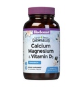 Bluebonnet Nutrition Calcium Magnesium Plus Vitamin D3 Earthsweet, Bone Health &amp; Muscle Relaxation, Soy-Free, Gluten-Free, Kosher Certified, Dairy-Free, 90 Vanilla Flavored Chewable Tablets