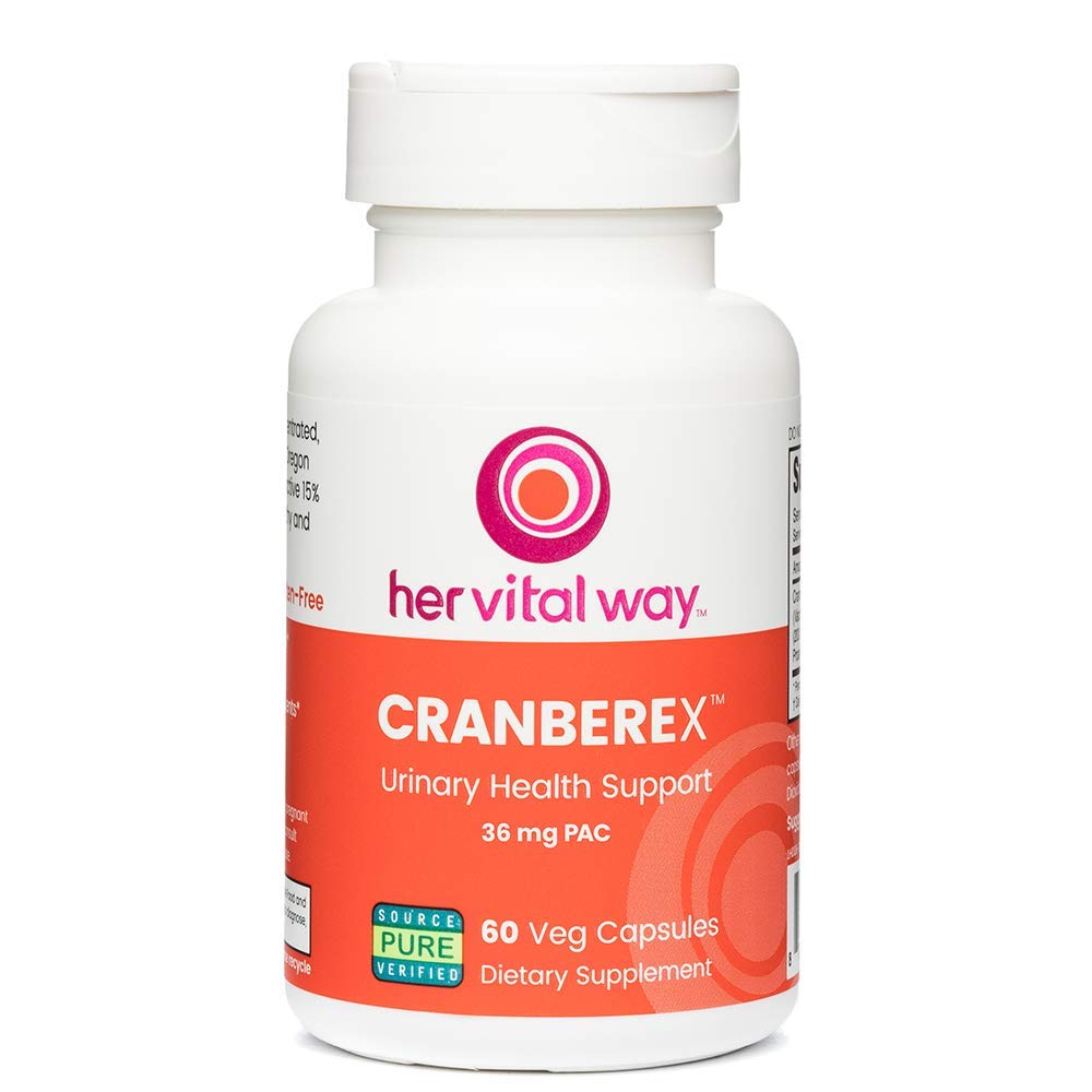 Cranberex - Píldoras de arándano para mujeres y hombres - Suplemento de arándano con 36 mg de PAC - Cápsulas de extracción de arándano para la salud y cuidado de los riñones del tracto urinario - 60 cápsulas de avena