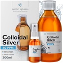Colloidal Silver Liquid 10 fl oz &amp; Spray to Fill ● Bioactive Hydrosol Silver Water ● Natural Immune Support Nano Sol Supplement Solution ● Ionic Minerals 40 PPM ● Organic Structured Plata Coloidal