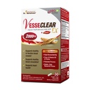 LABO Nutrition VesseCLEAR EX: Nattokinase NSK-SD+Elastin F for Clean &amp; Flexible Blood Vessel. La mayoría de la investigación de Japón Provenida, Dose funcional, Acid-Resistant/Delayed Release Capsules