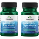 Swanson Lutein " Zeaxanthin Sinergistic Eye Health Vision Retina Macula Supplement (Lutein 20 mg " OmniXan Zeaxanthin 2 mg) 60 Softgels Sgels (2 Pack)