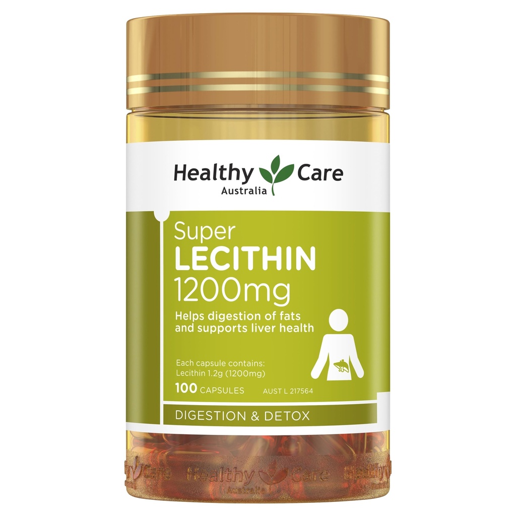Cuidados saludables Lecithin 1200mg 100caps