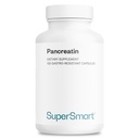 Supersmart - Pancreatin 10X 4000 por día (Extra fuerza) - Suplemento de Enzimas Digestivos - con Protease, Lipase, Amylase, Trypsin - Healthy Digestion Support latitud No GMO &amp; Gluten Gratis - 120 cápsulas DR