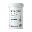 True Grace One Daily Probiotic - 60 cápsulas vegetarianas - 90 billón CFU - Gut, Digestive &amp; Immune Health Support Blend with Prebiotic Fiber - Gluten &amp; Soy Gratis - 60 Servings