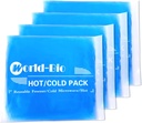 Gel Soft Flexible Ice Packs for Injuries, Reusable Cold Pack, Hot Cold Compress para el dolor mixto de muscle, Recuperación de cirugía, Inflamación, hinchazón, cara, cabeza, Wrist, Ankle pulmonar, 4 Pack-5.1"x6.3"