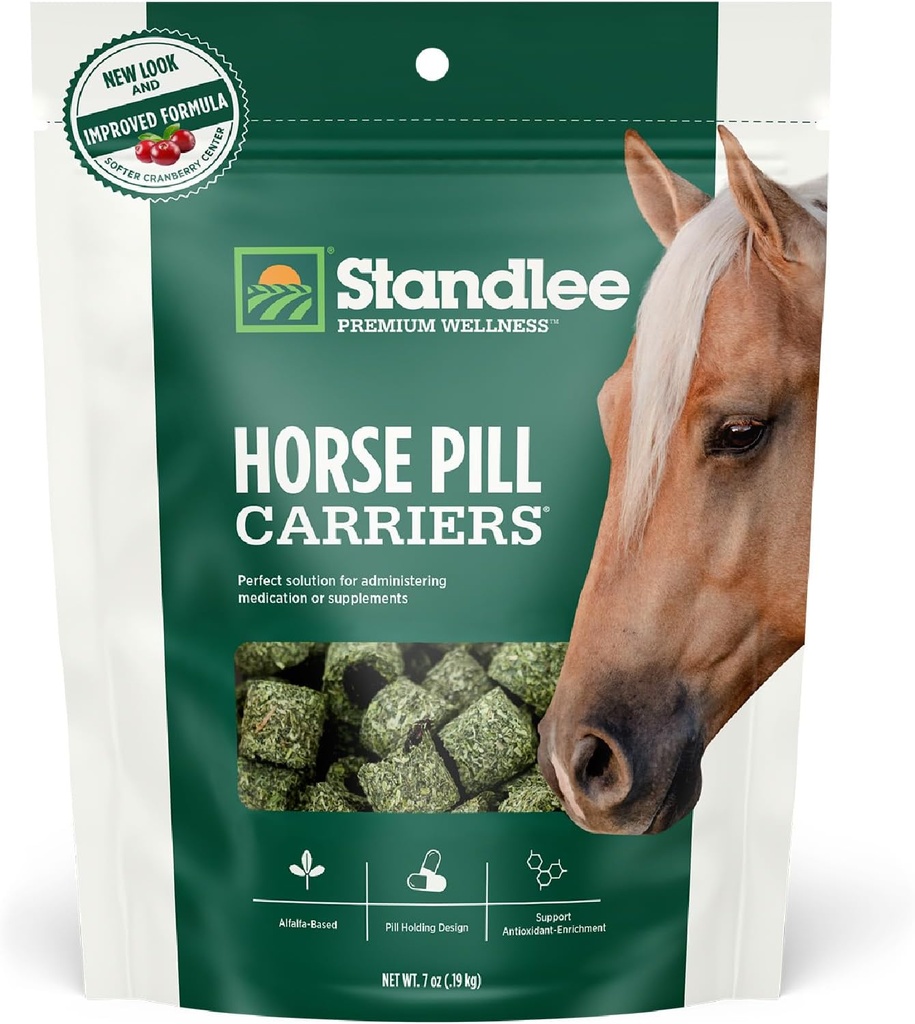 Standlee Premium Western Forage Pill Carriers Sistema de entrega de medicamentos