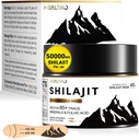 Shilajit Resin, Himalayan Shilajit Organic - 600mg Potency Gold Grade, Shilajit for Men &amp; Women with 85+ Trace Minerals & Fulvic Acid, for Energy, Immunity & Strength, 83 Serving (50g)