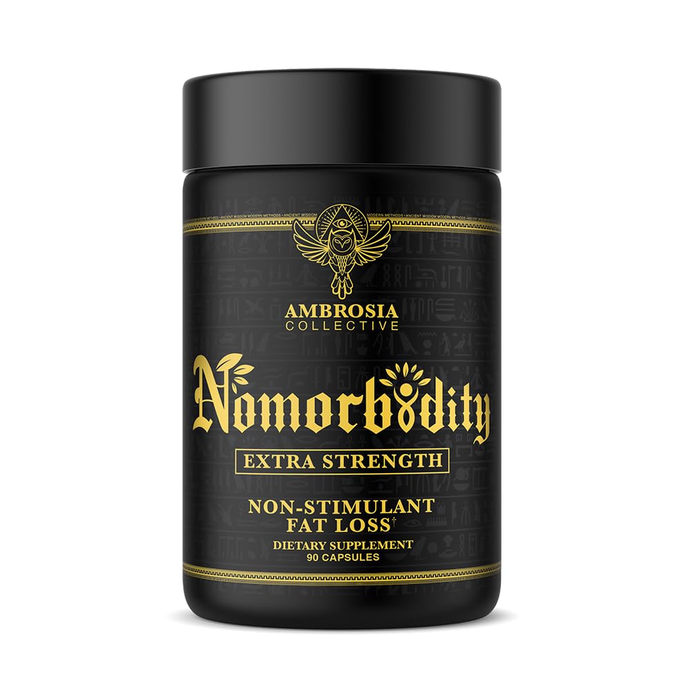 Ambrosia Nomorbidity Advanced Appetite Control " Hunger Management Fórmula  durable Appetite Suppressant " Mood Support with KSM-66 Ashwagandha, Garcitrin, and Thinogen