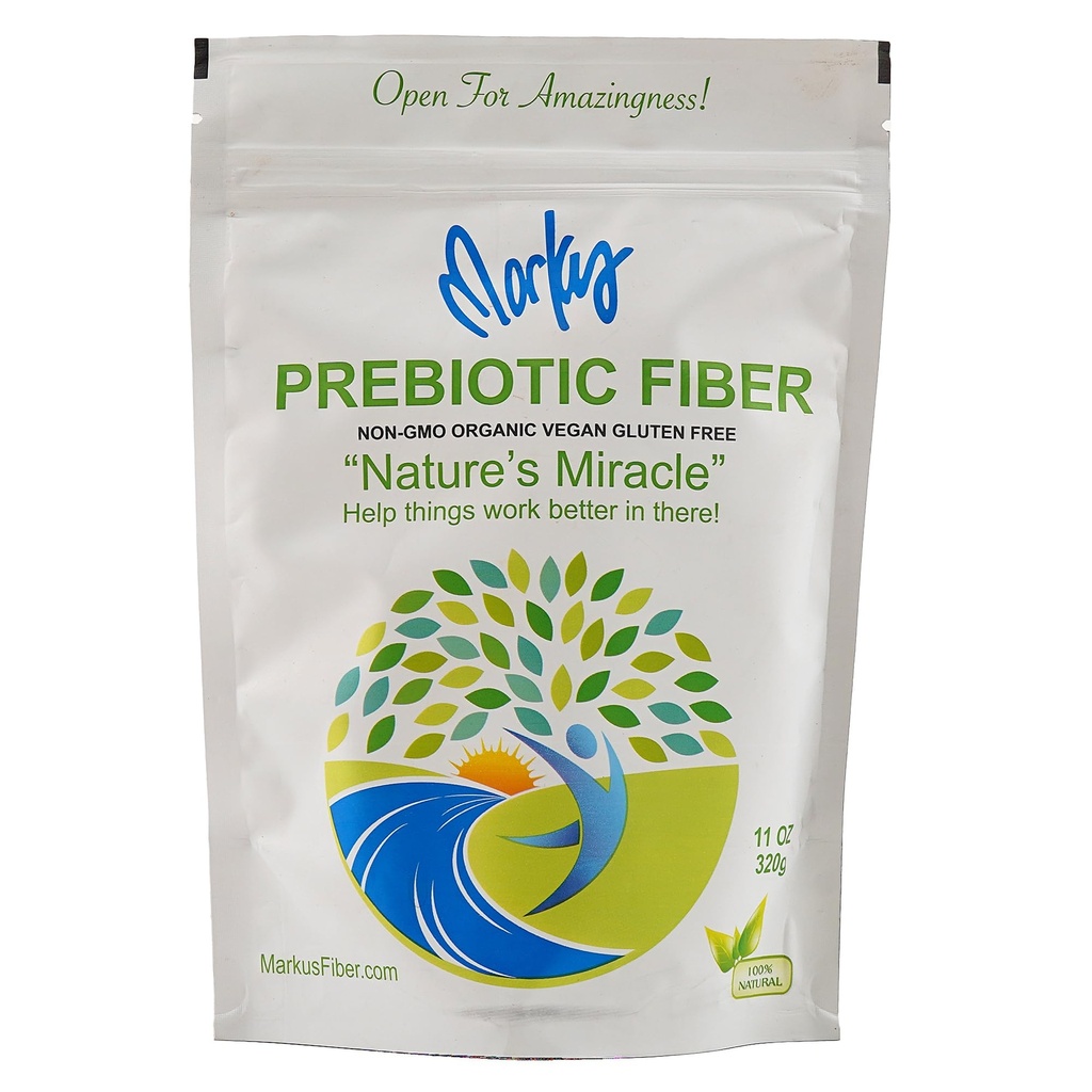 Prebiótico Fórmula 11oz Bolsa - Una potente fibra dietética para reforzar la salud y la inmunidad Gut - 53 Servimientos