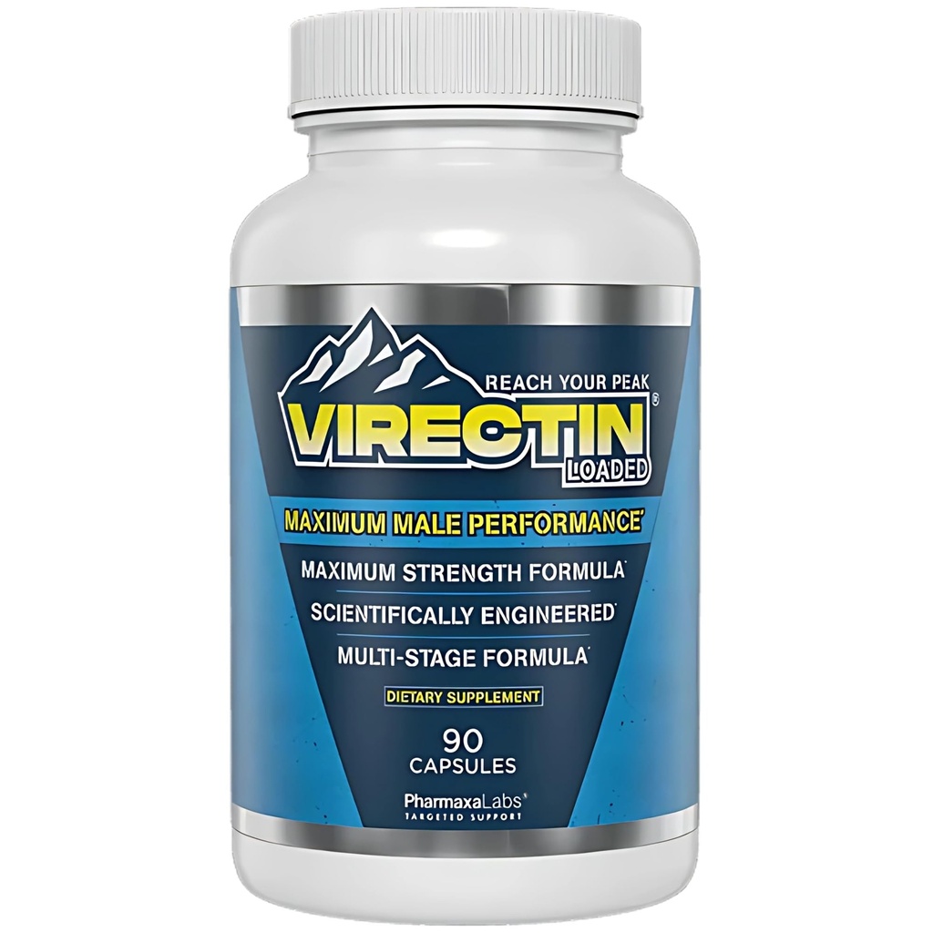 Virectina cargada Suplemento dietético (90 Cap) 1 paquete