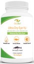 Formulado para ayudar a aliviar la sequedad, los ojos picantes - 1700mg Triglyceride Omega-3 + EPA & DHA, Lutein,Zeaxanthin, B12, D3-60 Servings (Ultra Dry Eye, UDETG - 2 Mes)