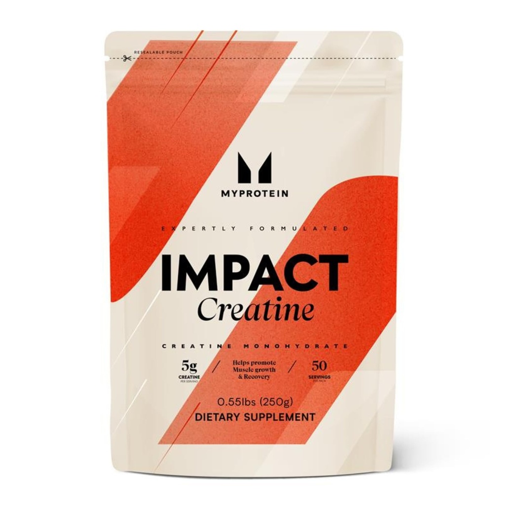 Myprotein Creatine Monohydrate Powder, 0,5 Lb (50 Servings) Pure Unflavored Creatine Powder, Post/Pre Workout Suplemento para Todos los Deportes &amp; Ejercicios