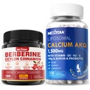 Suplemento bereberina 1500mg + calcio litomal AKG Suplemento 1500mg