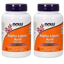 AHORA Alimentos Ácido Lipoico alfa 250mg, 120 cápsula vegetal (2 Pack)