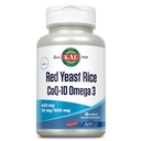 KAL Red Yeast Rice COQ10 Omega 3, 60 Cuenta