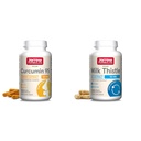 Jarrow Formulas Curcumin 95 500mg - Hasta 120 Servings (Veggie Caps) & Milk Thistle 150 mg con 30:1 Standardized Silymarin Extract
