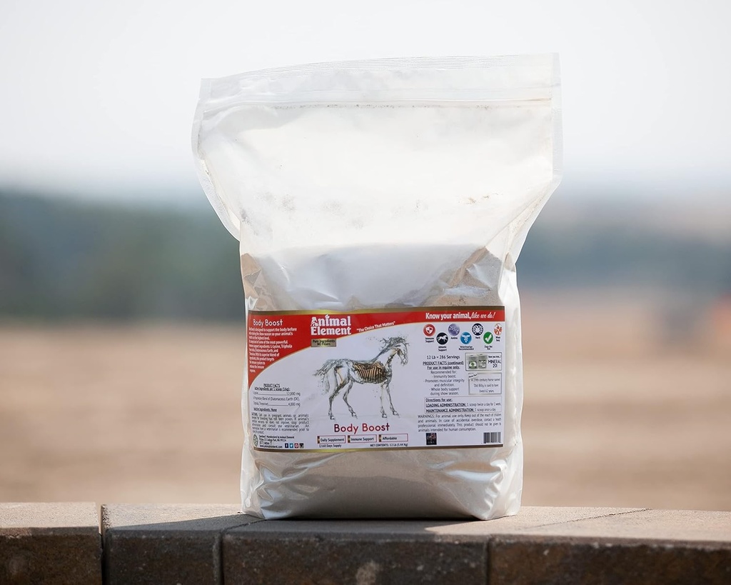 Body Boost - 12 lb. - Orgánica, GMO Gratis, soporta los músculos saludables y el sistema inmunológico