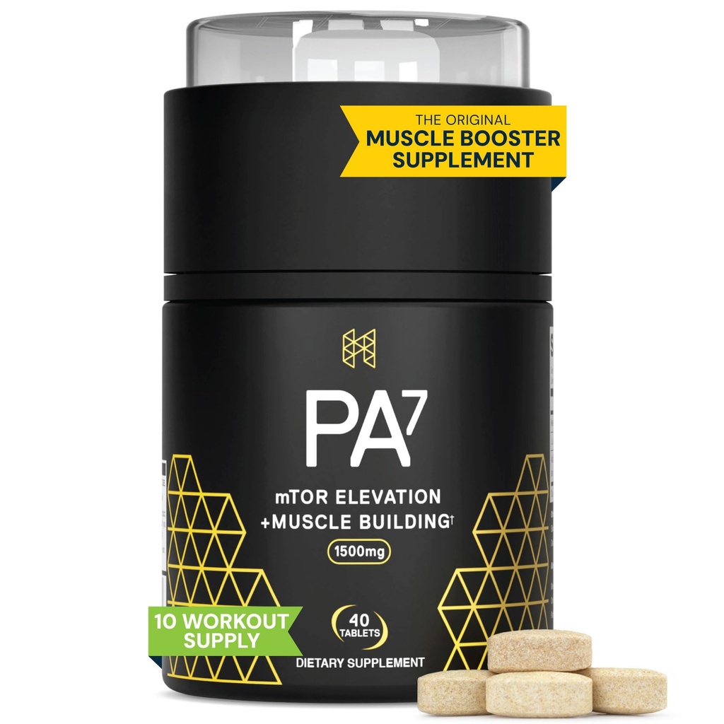 HPN PA(7) Phosphatidic Acid Muscle Builder Top Natural Muscle Builder - Boost mTOR  Build Mass and Strength from Your Workout ← 10 Day Supply