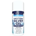 Estructurado Colloidal Plata Gel Extra Strength - Enfriamiento tópico - pH Equilibrado 35ppm Plata estructurada Provee calmante Alivio de las irritaciones de la piel de Burns