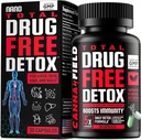Total Detox y Liver Cleanse - USA Made - 5-Days Detox - Natural Toxins Cleaner for Skin, Hair, Nails, Gut – Mega Support and Repair - Natural Herbal Health Formula, Immune Support