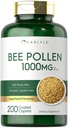 Carlyle Bee Pollen Suplemento  1000mg ← 200 Caplets ← Royal Jelly and Bee Propolis Silencio para Hombres y Mujeres