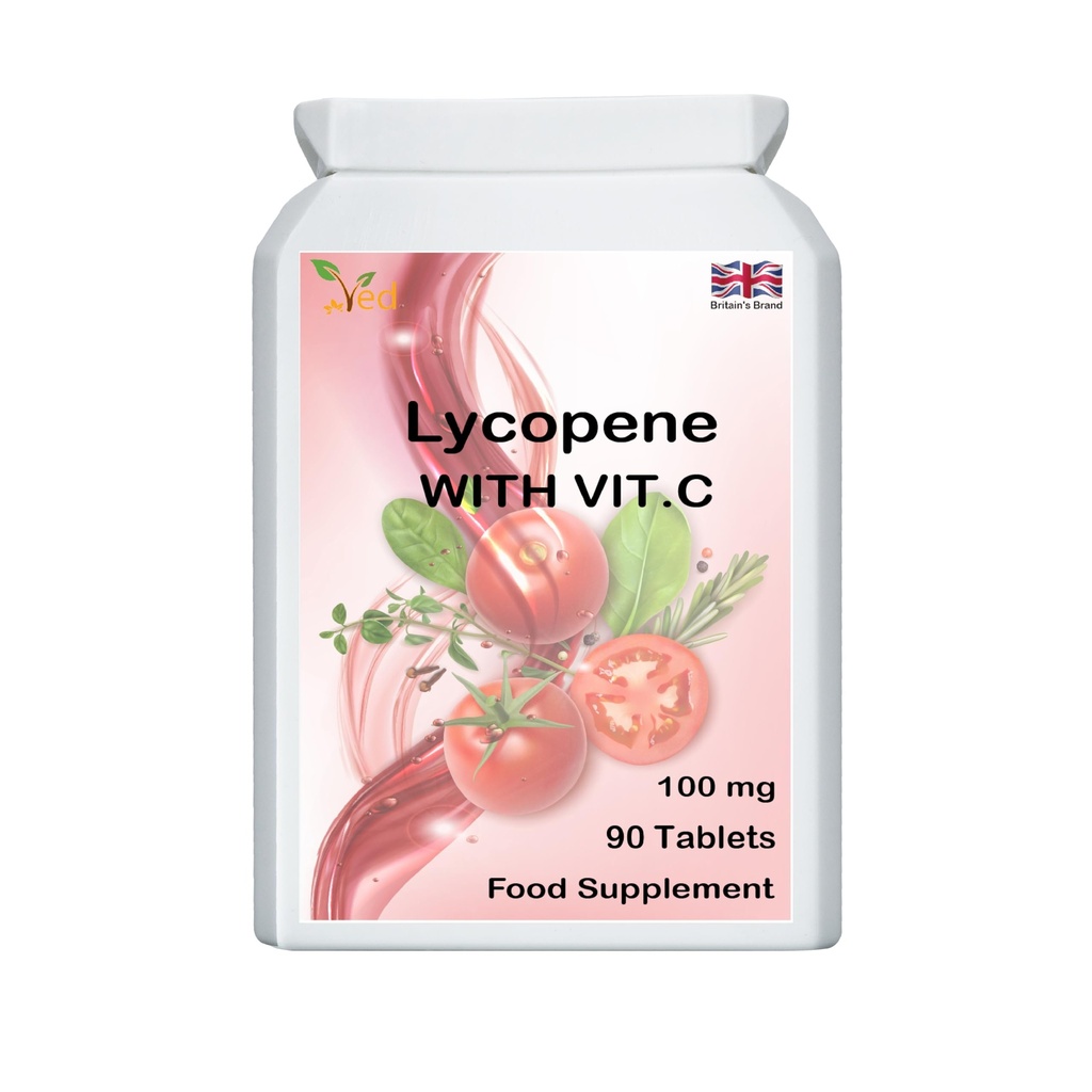 Ved lycopene Suplemento tención 100mg 90 Tablets
