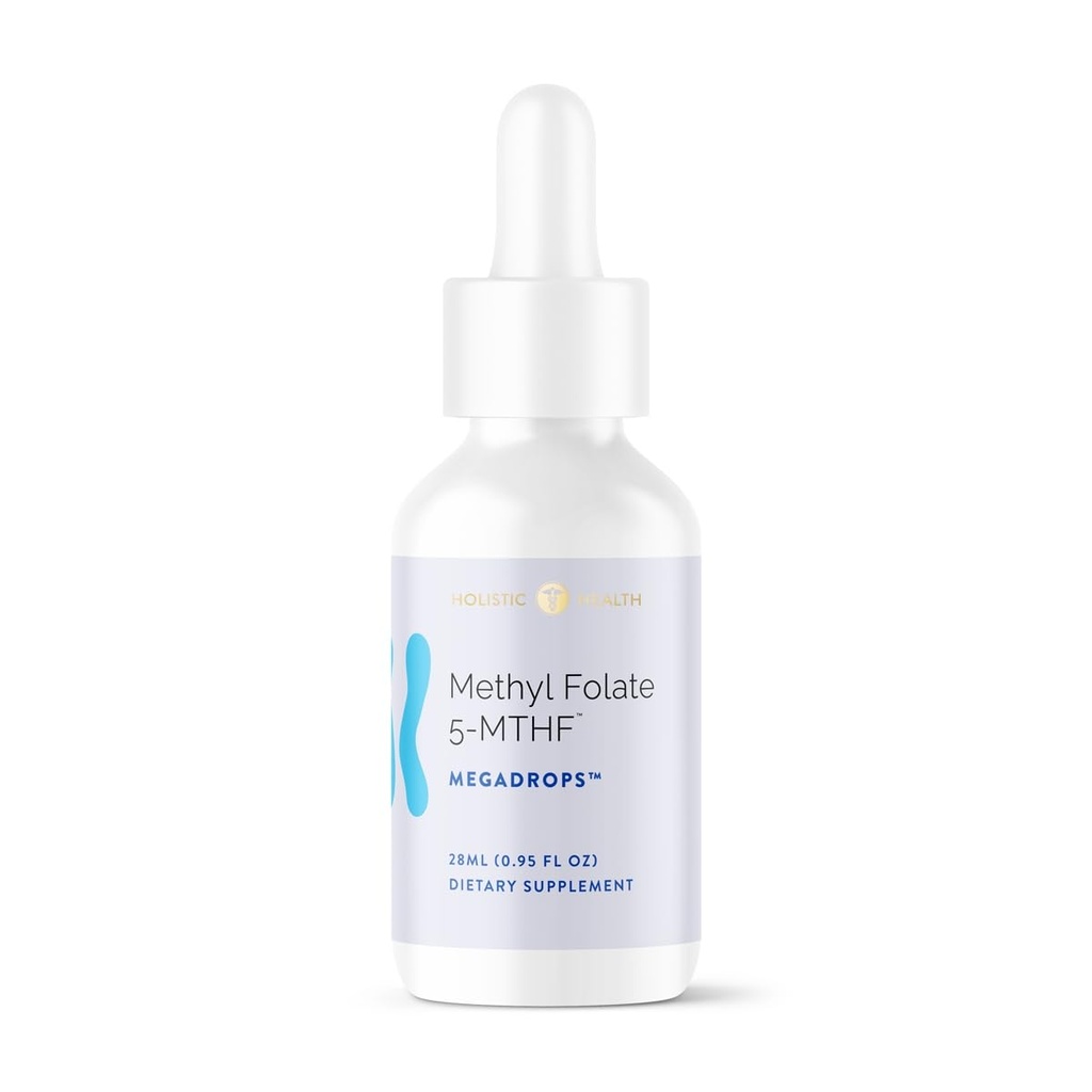 Metil Folate 5-MTHF Mega DropsTM 28ML (.95 FL oz)