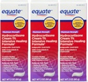 Crema de Curación Intensa de Hidrocortisona Equate, 2 oz, 1 Fórmula de Sanación Intensiva Percentiva, Alivio Itch para Bites de Bug, Eczema, Psoriasis, Poison Ivy, Oak y Sumac, 2 onzas (Pack of 3)