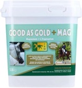 Suplemento para caballos, tan bueno como oro + Mag, 3.3 LB