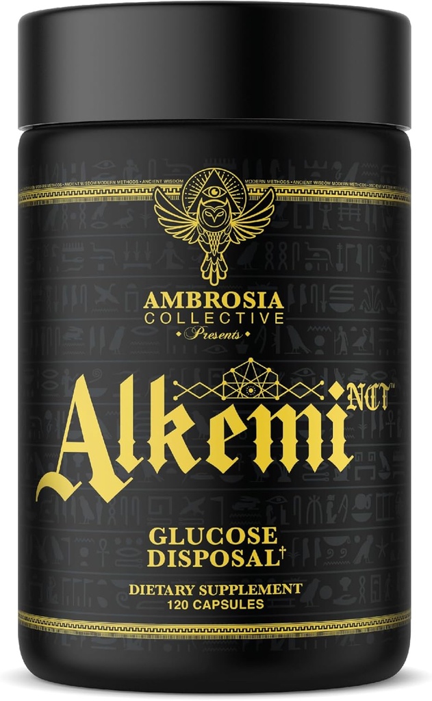 Alkemi NCT® - Agente de soporte con Berberine, ProCynCi® Cinnamon Extract, Chromium Picolinate, InSea2® y GlucoVantage
