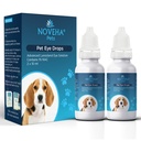 NOVEHA Pet Drops tención Advanced Lanosterol Solution + NAC (2 x 10 mL)