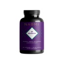 NAOMI BP Advanced, Potent Ingredients for Blood Flow and Circulation, Endothelial Function, Supports Cardiovascular and Arterial Health, 1000mg Olive Leaf Extract, 180mcg Vitamin K2 (pequeño, 60 Cuenta)