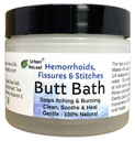 Urban ReLeaf Butt Bath! Hemorroides, Fissures & Stitches. Ayuda a picar " Quemarse. Limpio, calma. ¡El baño Easy Sitz! ¡Alivio rápido! Sopa suave de sal marina. suave, eficaz, 100% natural