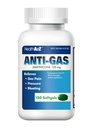 HealthA2Z® Gas Relief Simethicone Silencioso 125mg Silencio Aliviado de Stomach Incomodidad y Gas Silencioso Anti Flatulence ¦ Alivia Gas Fast and Bloating (150 Condes (Pack of 1))
