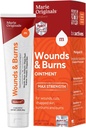 Marie Originals All-Natural Skin Repair and Burn Cream Ointment ← Primera ayuda Ungüento de la herida acelerada para heridas generales, manos cubiertas, llagas frías, eczema, psoriasis " Burn. 1.25oz