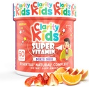 Claridad Niños Super Vitamina Multivitamina para Niños TENIDO Vitamina C, Vitamina D, " Zinc TENIDO TODO EL AGUA Natural para el Apoyo Inmunitario Infantil Silencioso EE.UU.