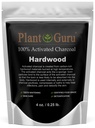 Pólvora de carbón Activado 4 oz. HARDWOOD - Grado de alimentos Kosher Non-GMO - Blanqueamiento de dientes, máscara facial y fabricación de jabón. Promueve la desintoxicación natural y ayuda a la digestión