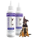 Piñas sonrientes Mascotas Tratamiento de la Solución y la Infección para Perros y Gatos Eure Flush for Dogs Ear Cleaner for Dogs &amp; Cats - Cat &amp; Dog Ear Wash Contiene Ketoconazole 12oz