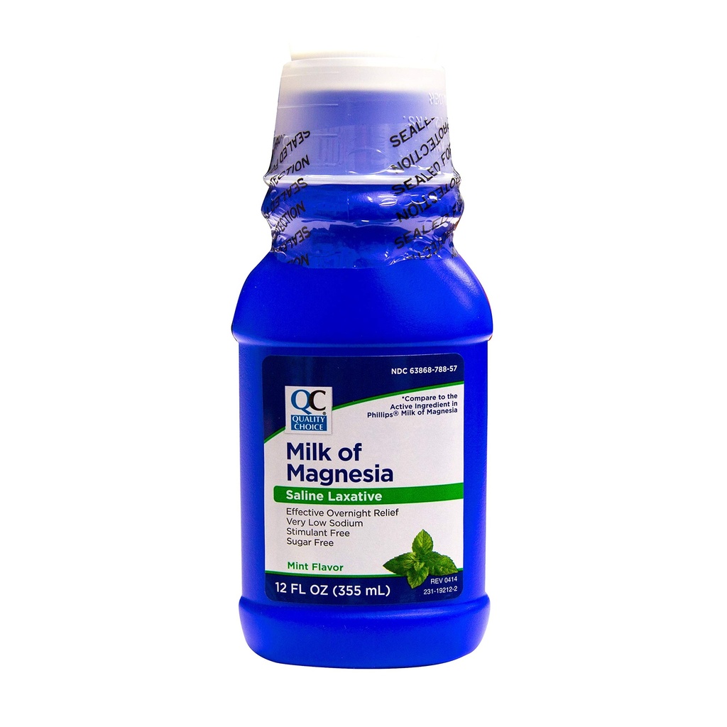 Leche de selección de calidad de Magnesia Mint Flavor 12 Fl Oz (Pack de 6)