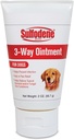 Sulfodene Dog Wound Care 3-Way Ointment, Relieves Pain &amp; Prevents Infection For Dog Cuts, Scrapes, Bites and Injuries, 2 Ounce