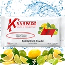 Krampade Original 2K - 2000mg High Potassium Cramp Relief Electrolyte Drink Powder: Faster Recovery, Slower Fatigue, Optimized Hydration ← 20 Single Serving Packets (Lím de limón)
