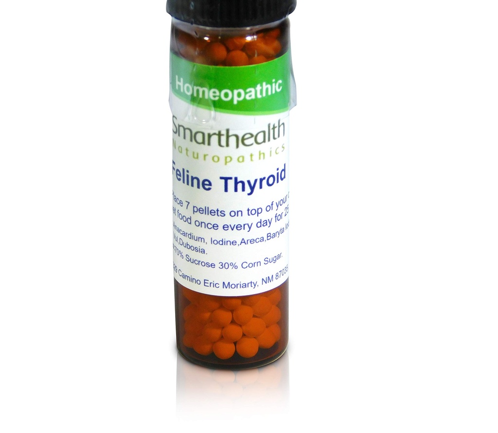 Tiroides Feline. Todos los problemas de tiroides. Fórmula natural homeopática.