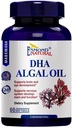 (8 Pack) Esmond Natural: DHA Aceite Algal (Fabricado con Aceite Onavita. 40% Ácido Docosahexaenoico. Soporta el cerebro, el ojo y el sistema nervioso), GMP, Natural Product Assn Certified, Made in USA - 500mg, 480 Softgels