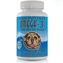 Puro Omega 3 aceite de pescado silvestre para perros con vitamina E - más alta EPA & DHA Softgels Disponible (1000 mg) 180ct
