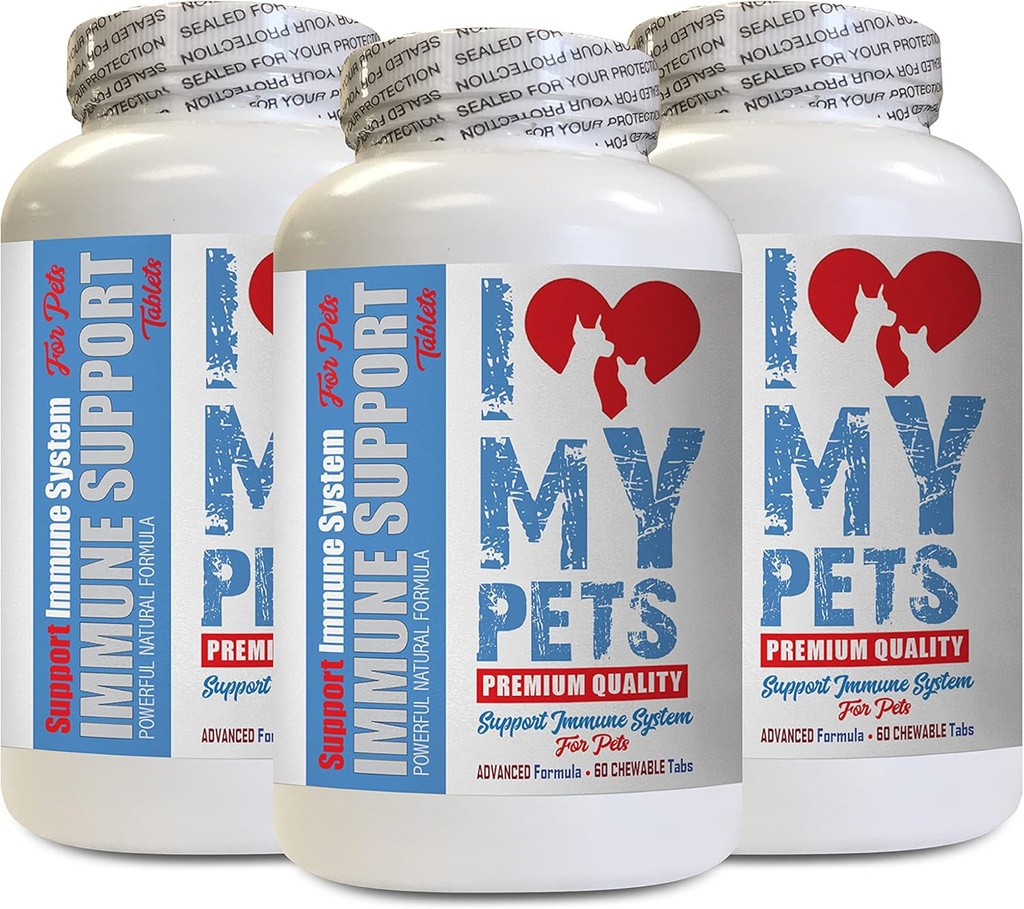 AMO MI PETS LLC cat Liver Support - PET Immune Support - Perros y gatos - Booster - Saludable - Leche Thistle Cats - 180 Treats (3 Botellas)